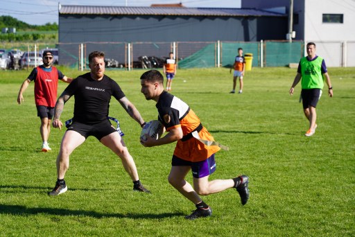 Kosovo rugby community group photo