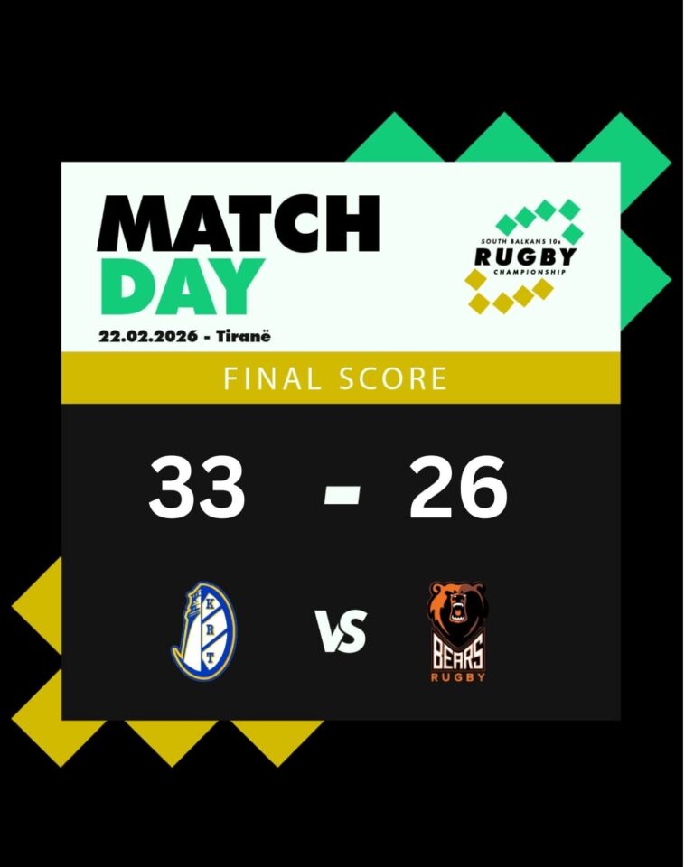 Bears RFC e nis sezonin me një përballje të fortë në Tiranë