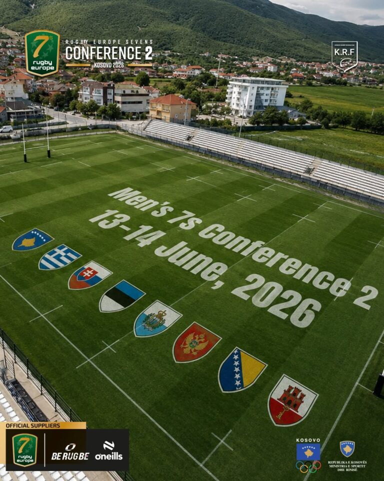 Rugby Europe Sevens Conference 2 rikthehet në Kosovë