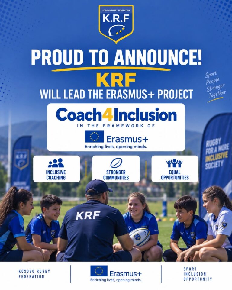 Federata e Ragbit e Kosovës udhëheq projektin Coach4Inclusion